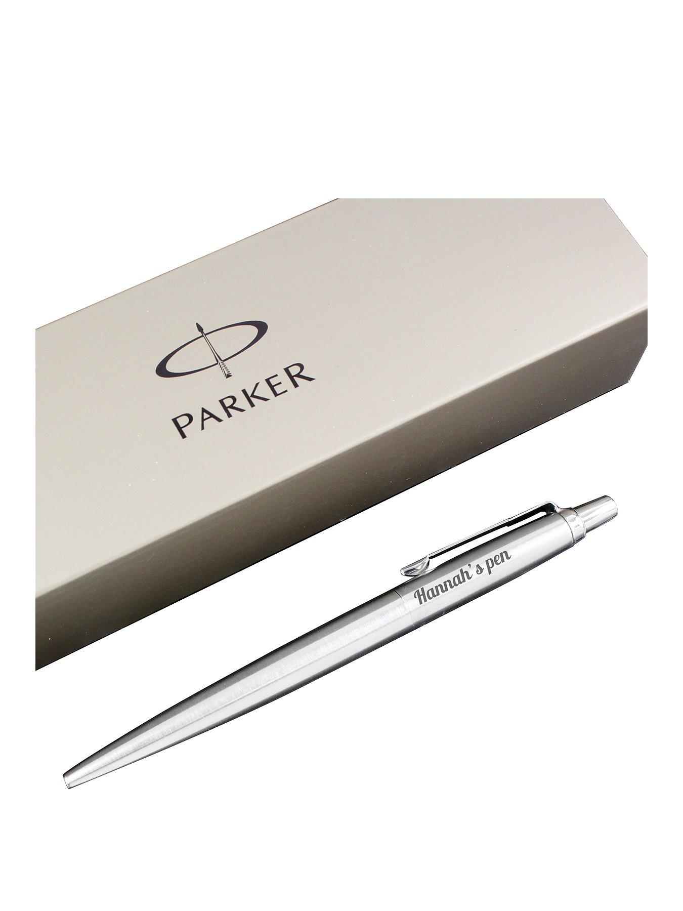 Parker shop pen personalised