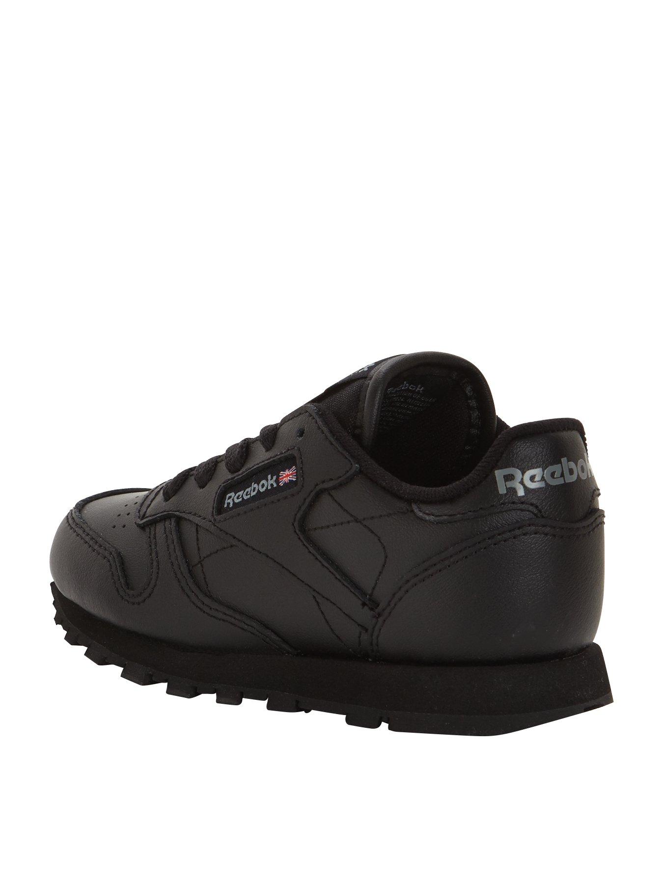 reebok classic full black
