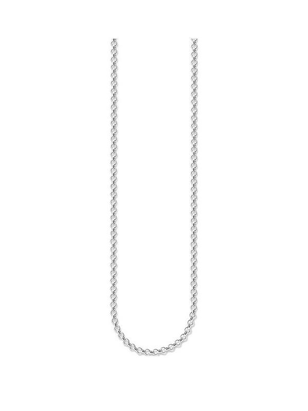 Jewelry Chains Silver Chains Thomas Sabo Silver Chain gold-colored casual look 
