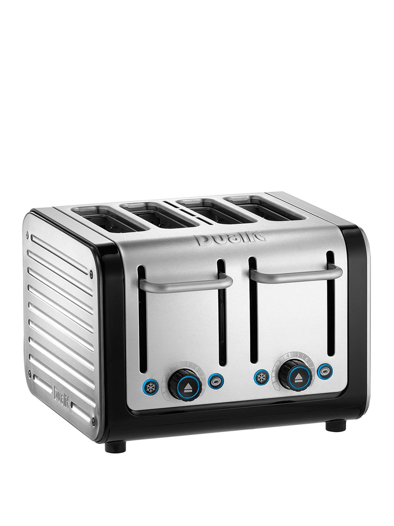 undefined Architect Brushed Stainless Steel 4-Slice Toaster