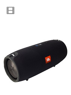 JBL Xtreme Large Splashproof Portable Bluetooth Speaker with Carry Strap - Black