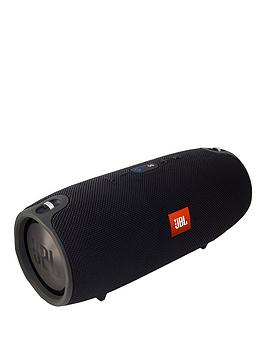 Jbl Xtreme Large Splashproof Portable Bluetooth Speaker With Carry Strap – Black