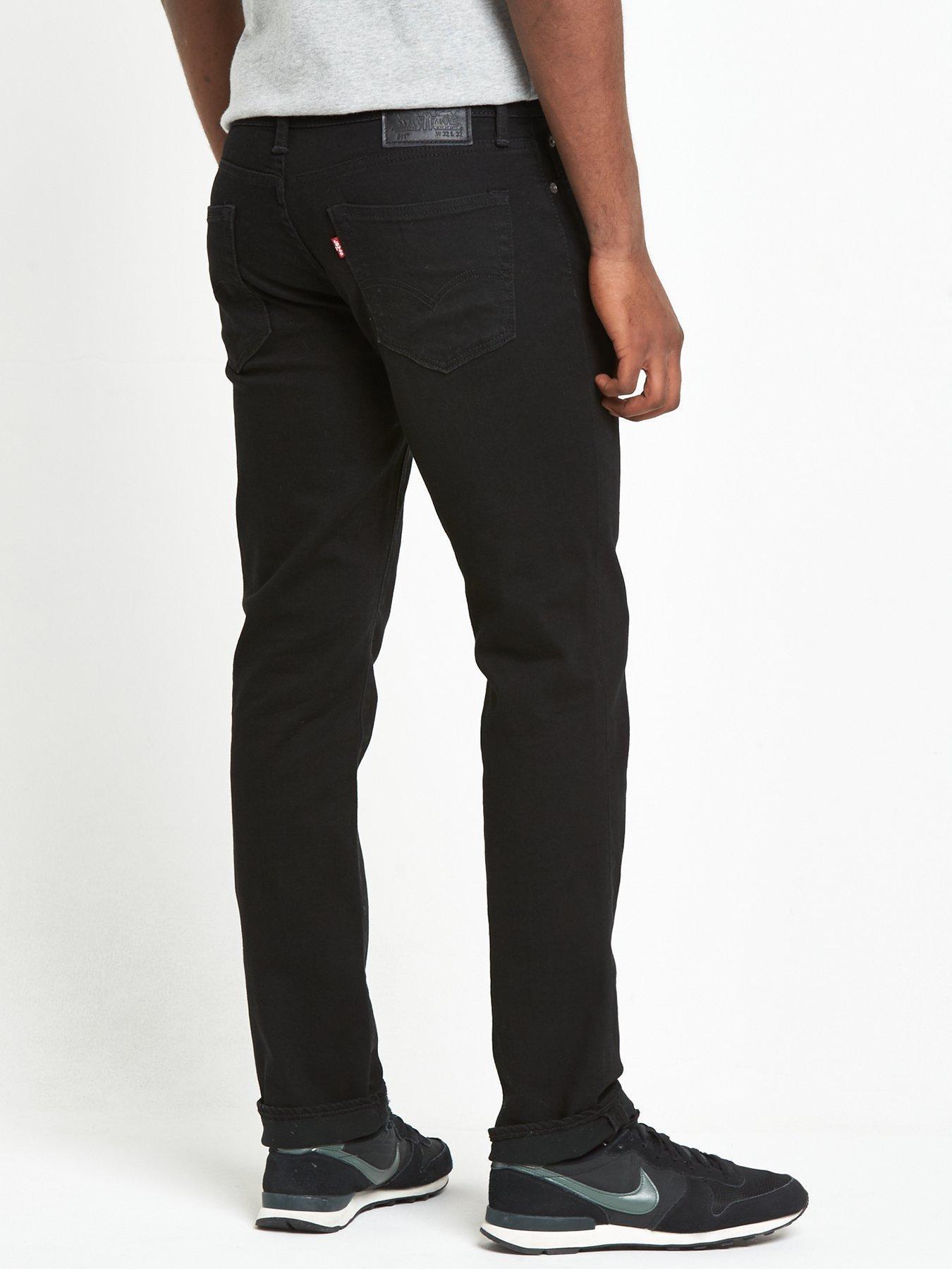 Levi's black store slim fit jeans