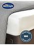  image of silentnight-easy-care-180-thread-count-cotton-rich-fitted-sheet-white