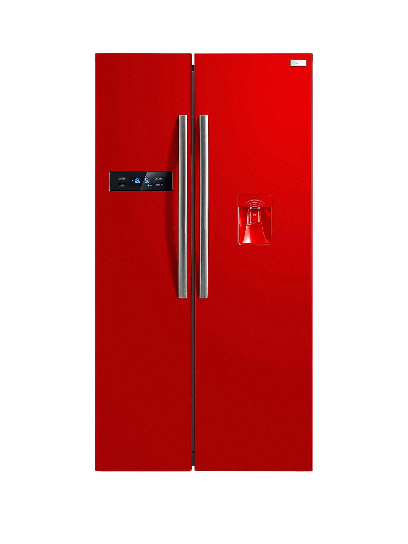 Russell Hobbs Rh90Ff176R-Wd 176Cm High 90Cm Wide American Style Fridge Freezer With Water Dispenser Review thumbnail