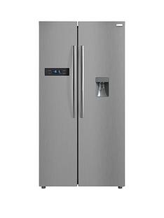 Russell Hobbs RH90FF176SS-WD American Style Freestanding Fridge Freezer with FREE extended guarantee*