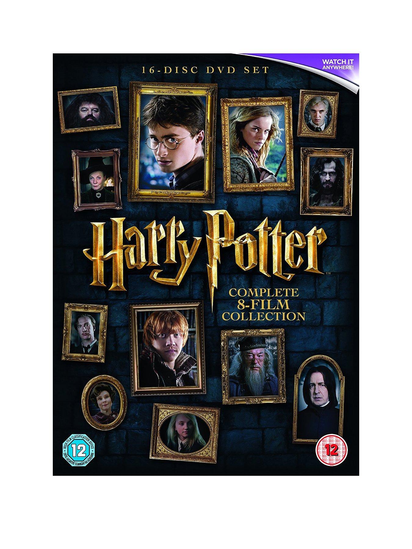 Harry Potter DVDs and Movie Boxed Sets