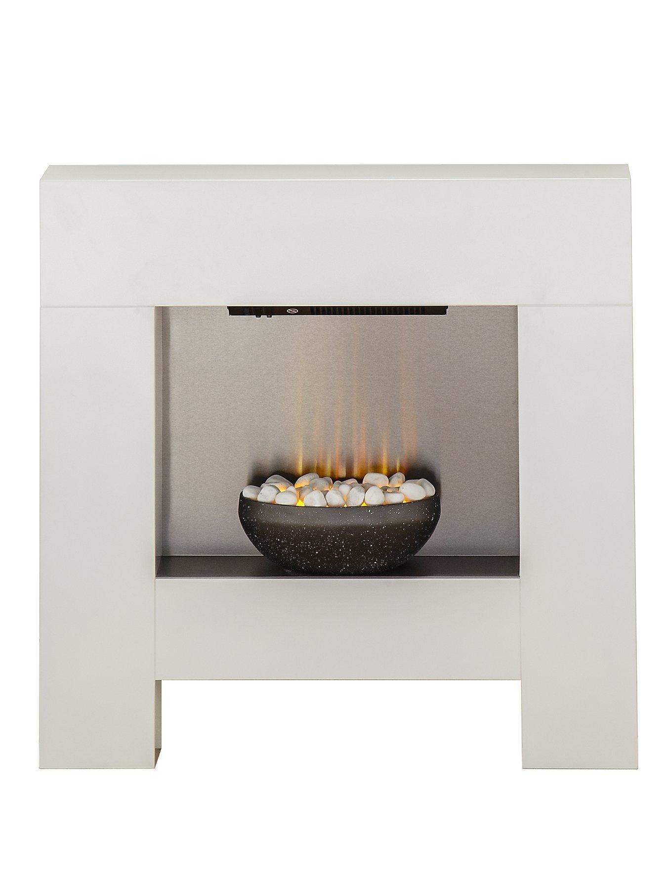 Adam Fires Fireplaces Cubist Electric Fireplace Suite Very Co Uk