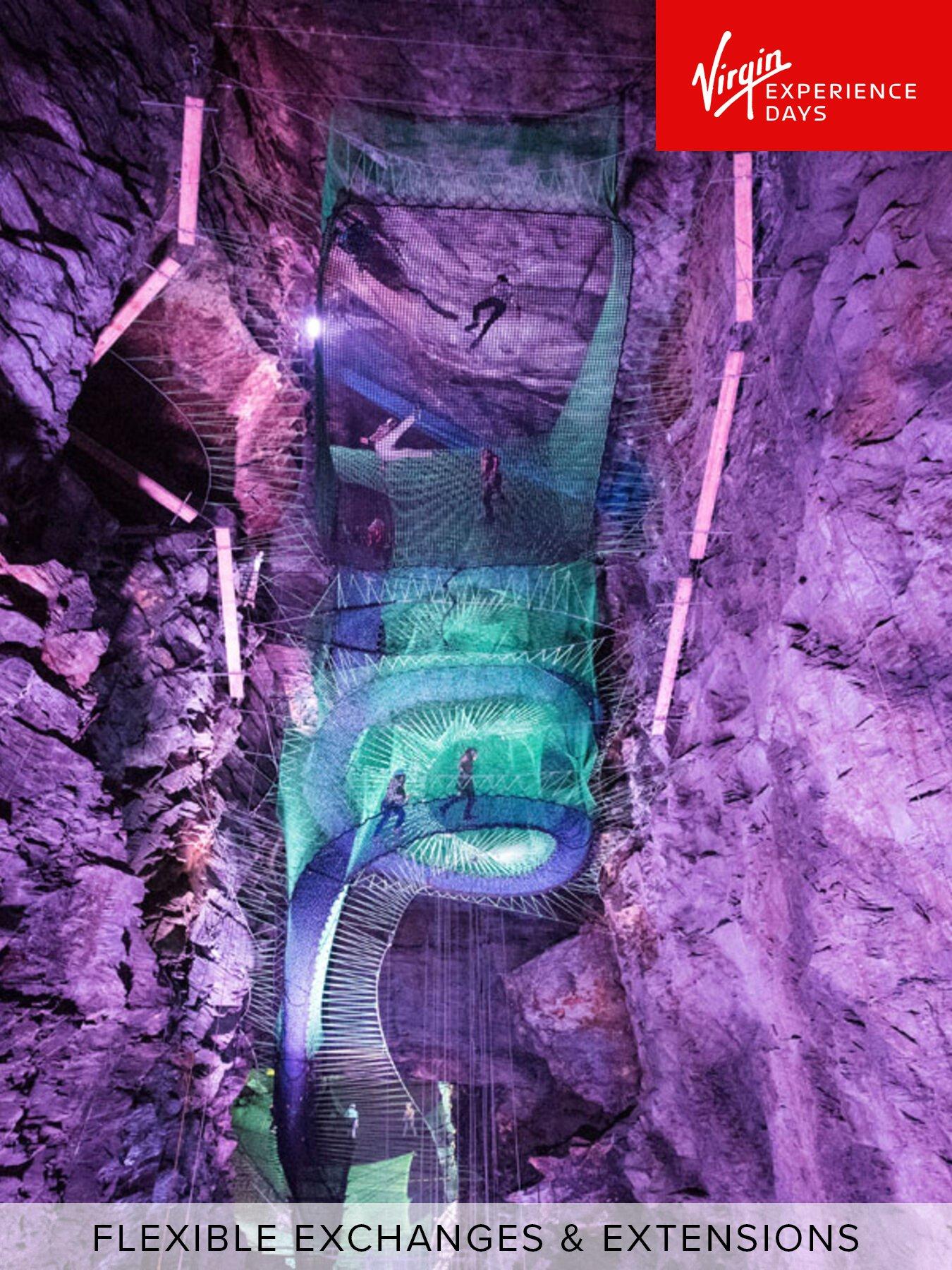 Virgin Experience Days Bounce Below Experience for Two in Blaenau