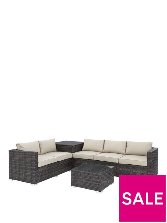 front image of coral-bay-5-seaternbspcorner-garden-sofa-with-storage-and-table