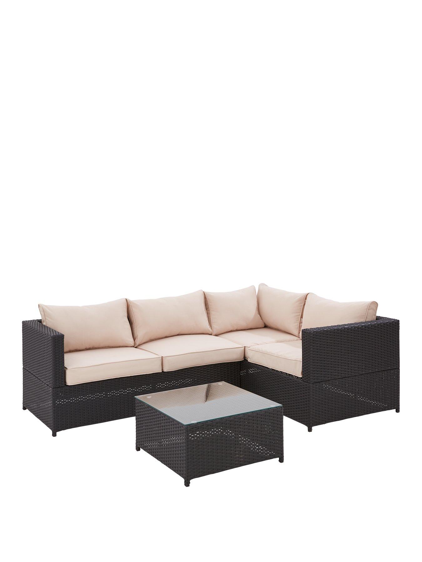 Vancouver rattan best sale corner sofa