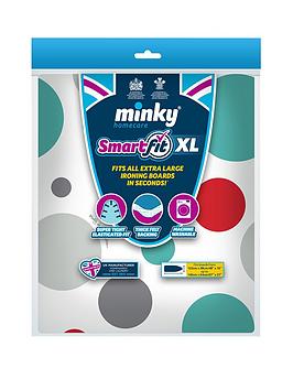 Product photograph of Minky Smartfit One Size Fits All Supersize Xl Ironing Board Cover from very.co.uk