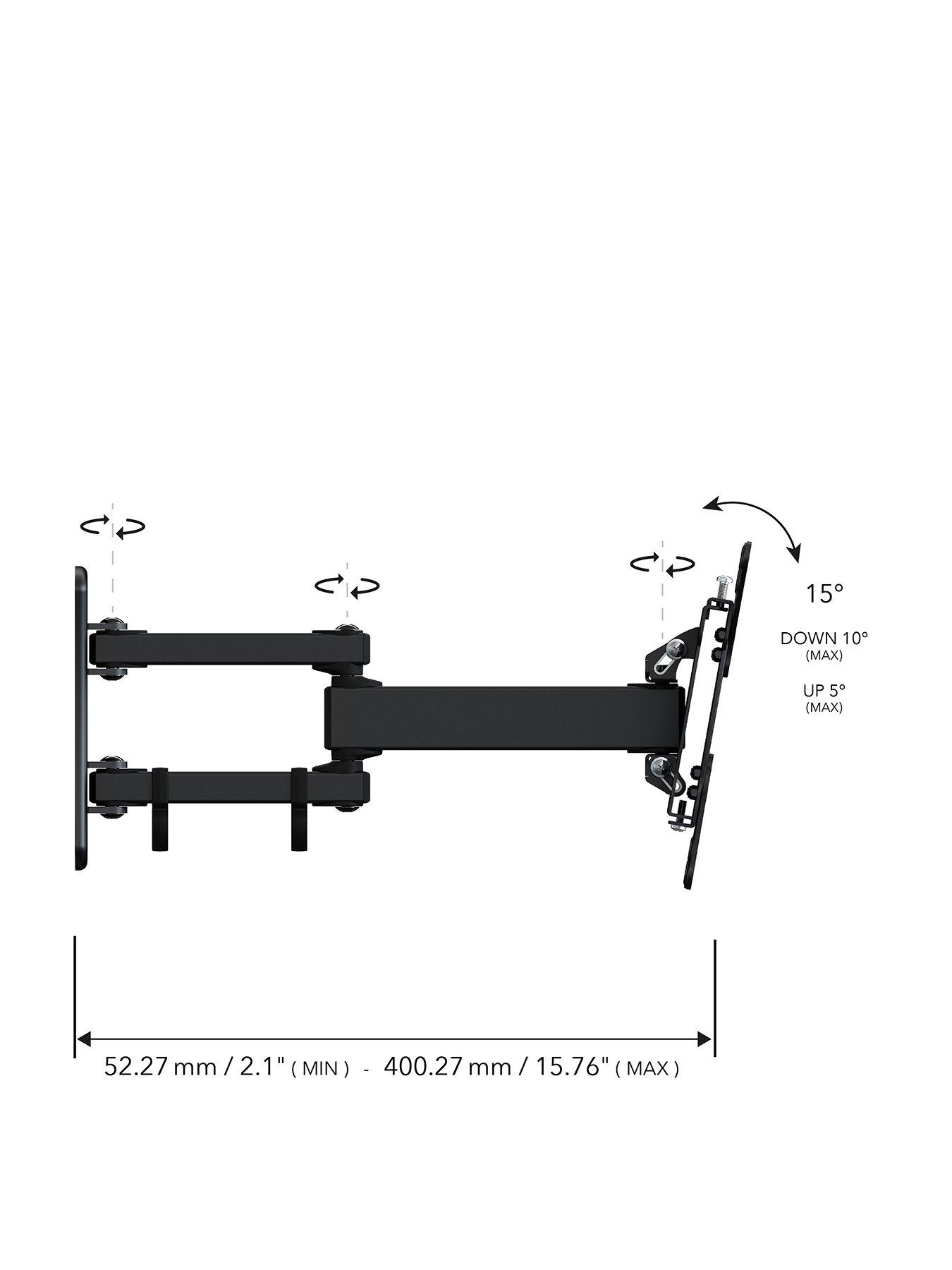 AVF GL204 Multi Position TV Wall Mount Suitable for upto 39 Inch TV's