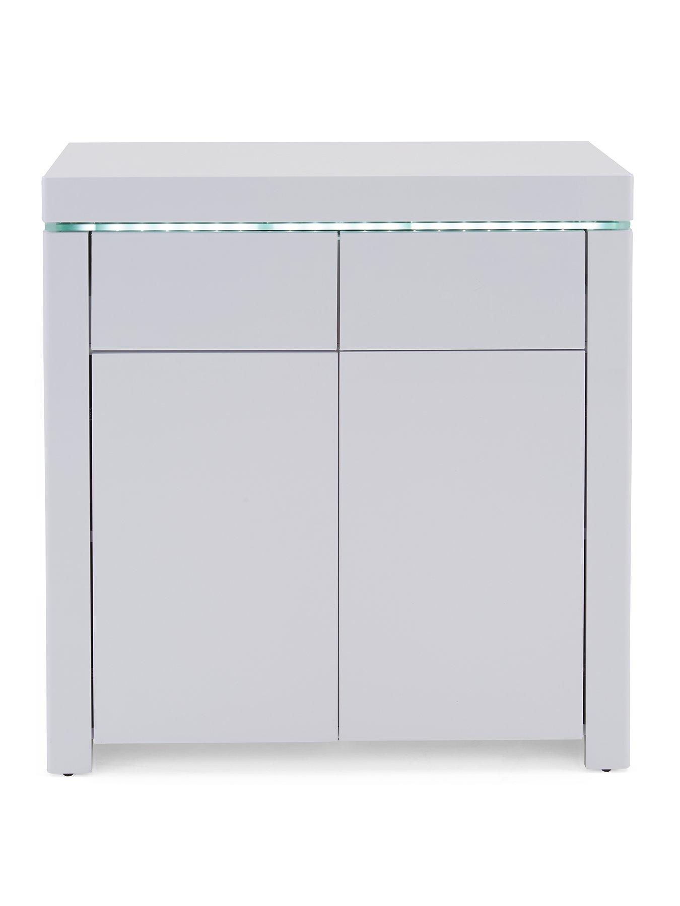 Image 2 of 6 of Very Home Atlantic Compact Gloss Sideboard