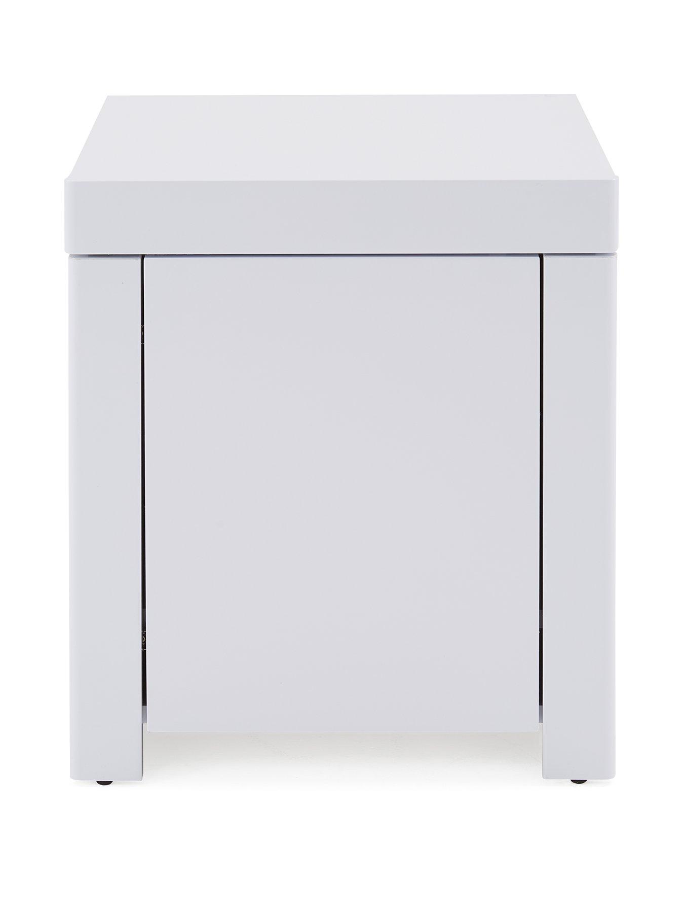 Image 2 of 6 of Very Home Atlantic Gloss Lamp Table