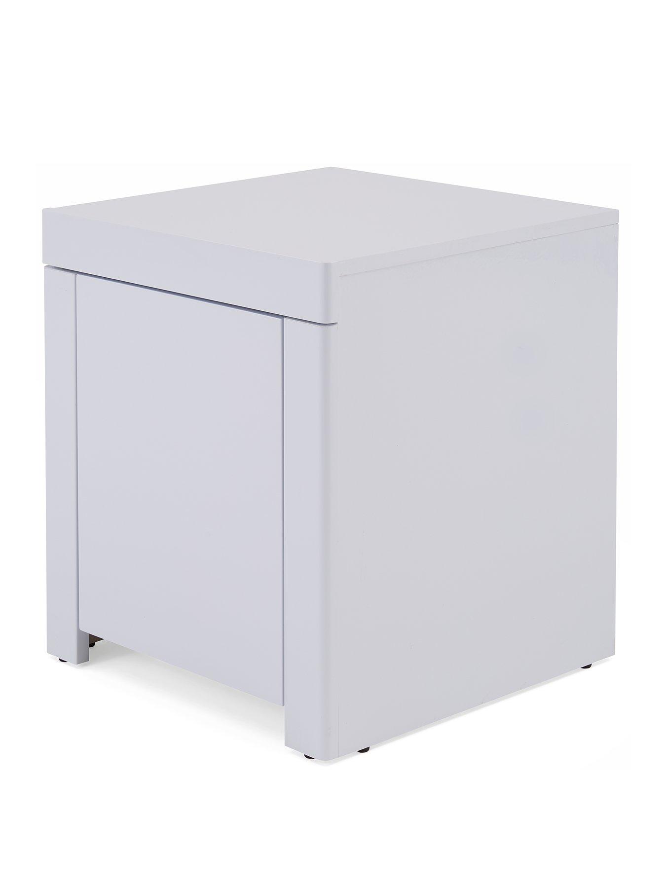 Image 3 of 6 of Very Home Atlantic Gloss Lamp Table