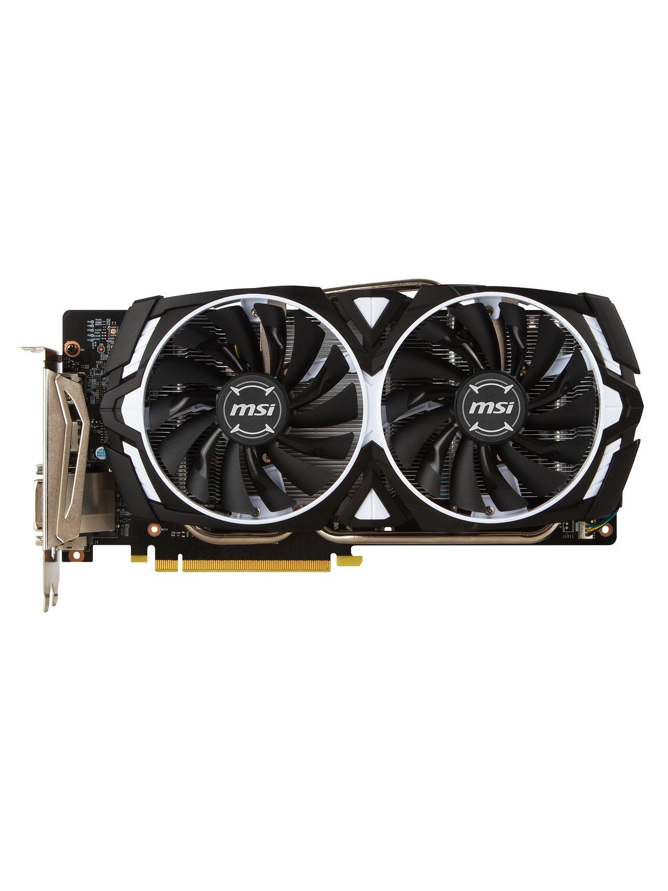 Msi Nvidia Geforce Gtx 1060 Armor 3Gb Ocv1 Gddr5 Pci-Express Graphics Card
