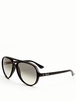 Ray-Ban Cats 5000 Pilot Sunglasses - Black