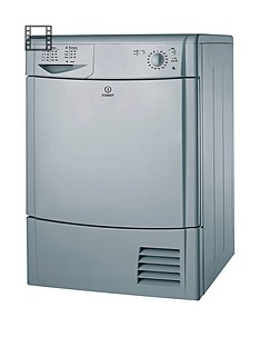 Indesit IDC8T3BS 8kg Load Condenser Tumble Dryer - Silver
