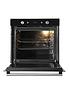  image of hotpoint-class-6nbspsi6864shix-60cm-built-in-electric-single-oven-blackstainless-steel
