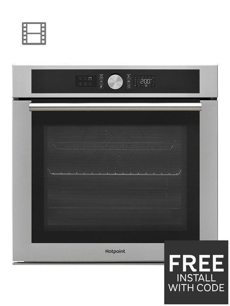 hotpoint-class-4-si4854pix-60cm-built-in-electric-single-oven-stainless-steel