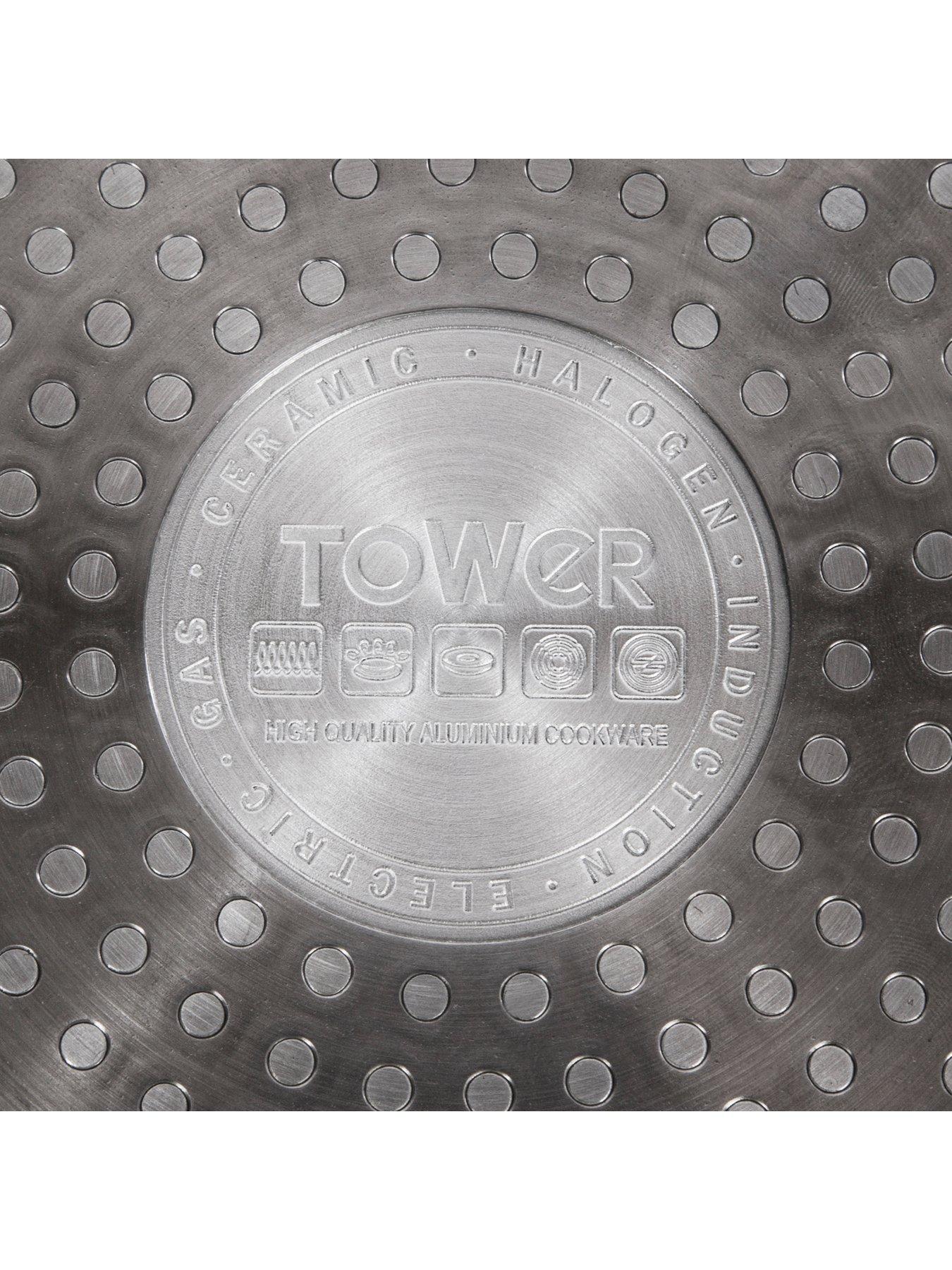 Image 3 of 5 of Tower Essentials 3 Piece Pan Set - Black