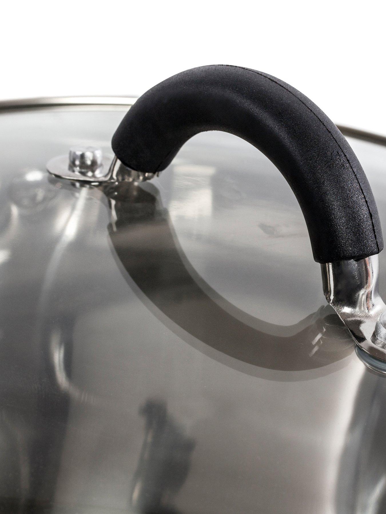 Image 4 of 6 of Tower Essentials 24cm Stainless Steel Casserole Dish