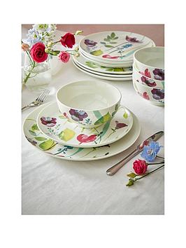 Product photograph of Portmeirion Water Garden 12-piece Dinner Set from very.co.uk