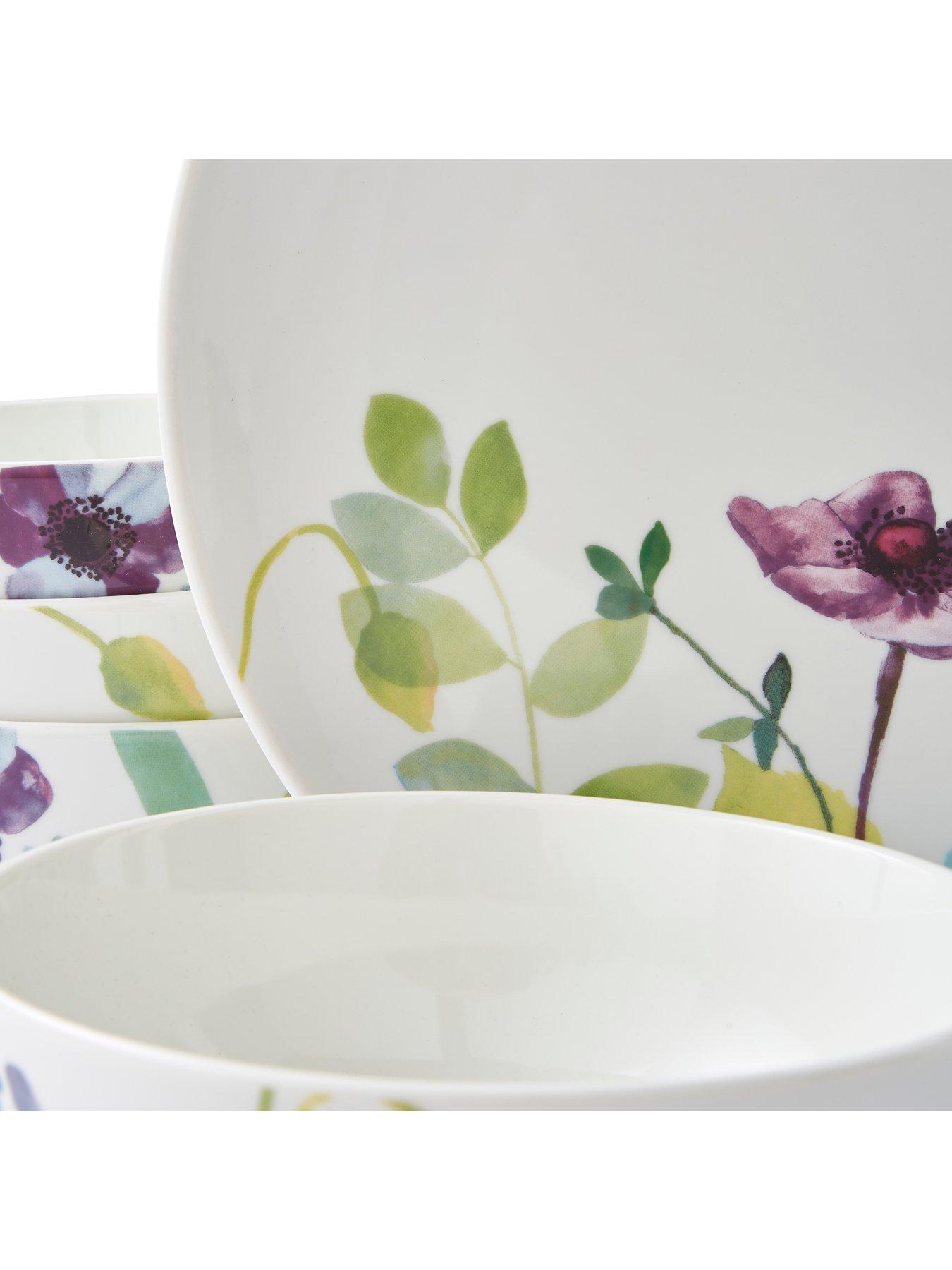 Image 3 of 6 of Portmeirion Water Garden 12-piece Dinner Set