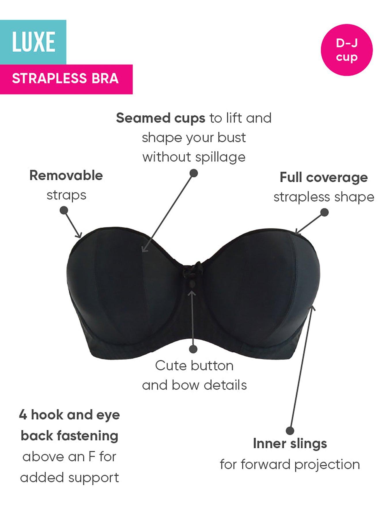 Curvy Kate Luxe Multiway Bra - Black | Very