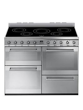 Smeg Syd4110I 110Cm Symphony Range Cooker With Induction Hob – Stainless Steel