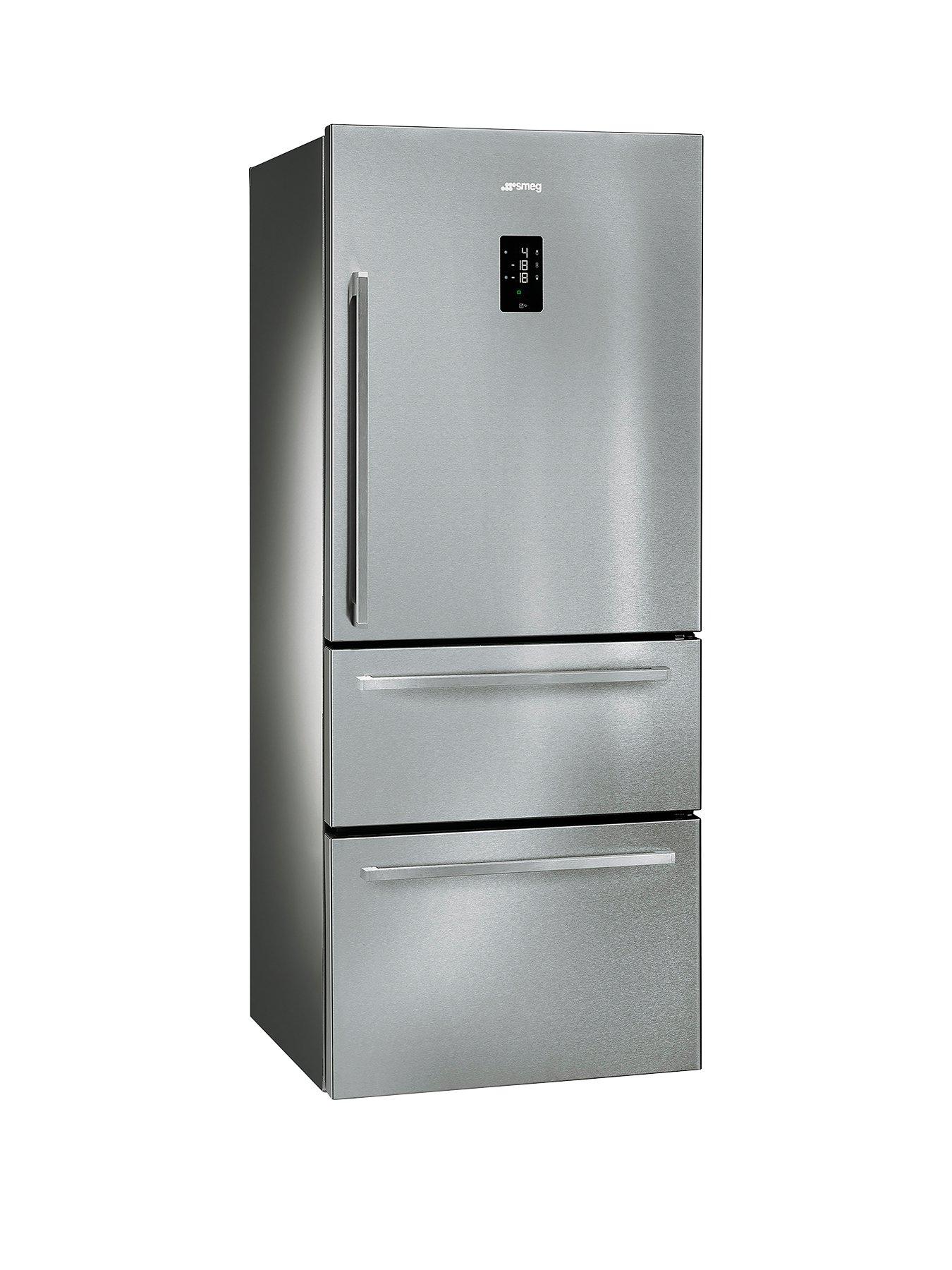 Smeg Ft41bxe 75cm 1 Door 2 Drawer No Frost Fridge Freezer Very