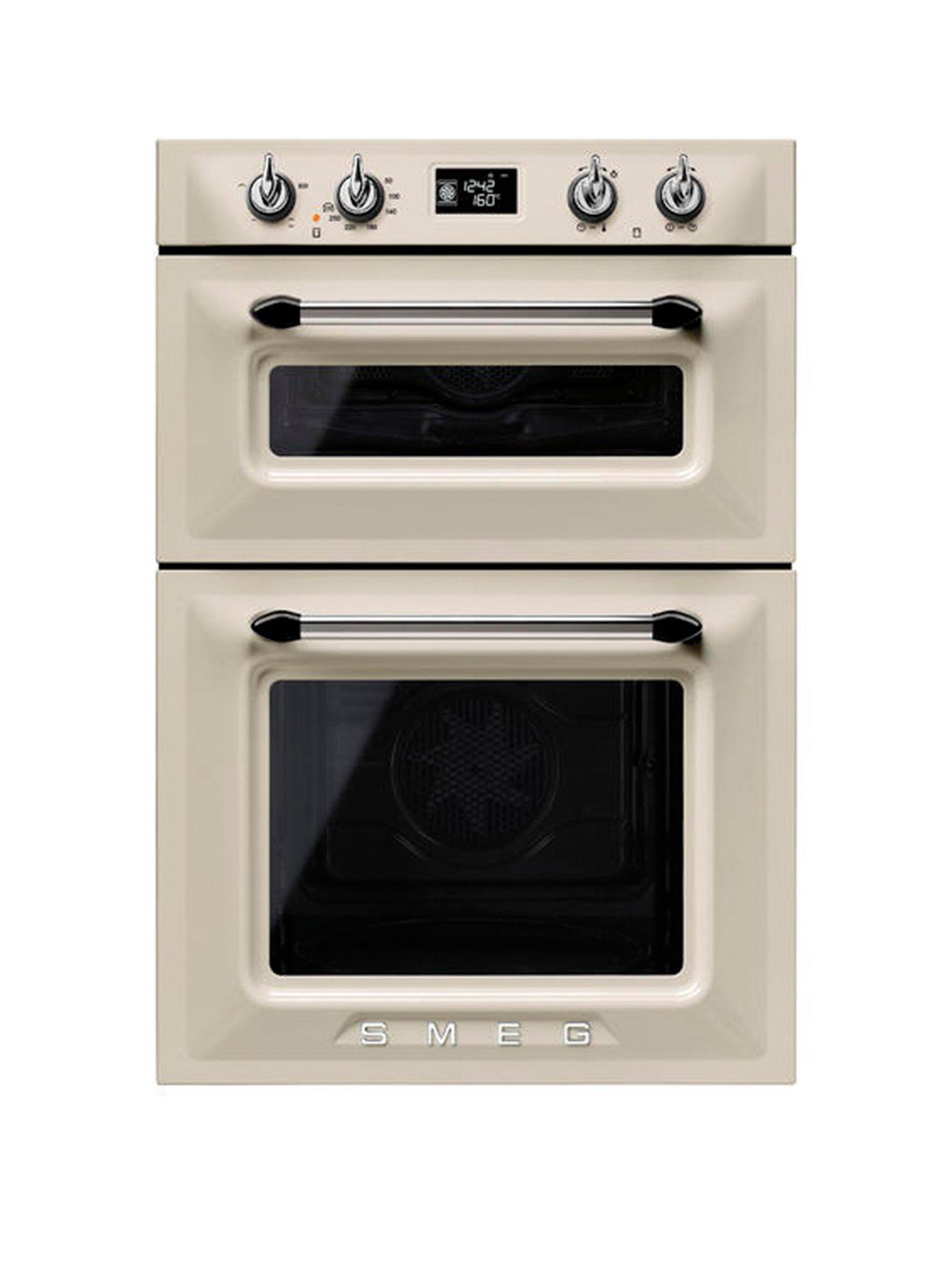 Smeg Dosf6920P 60Cm Built-In Double Electric Oven – Cream