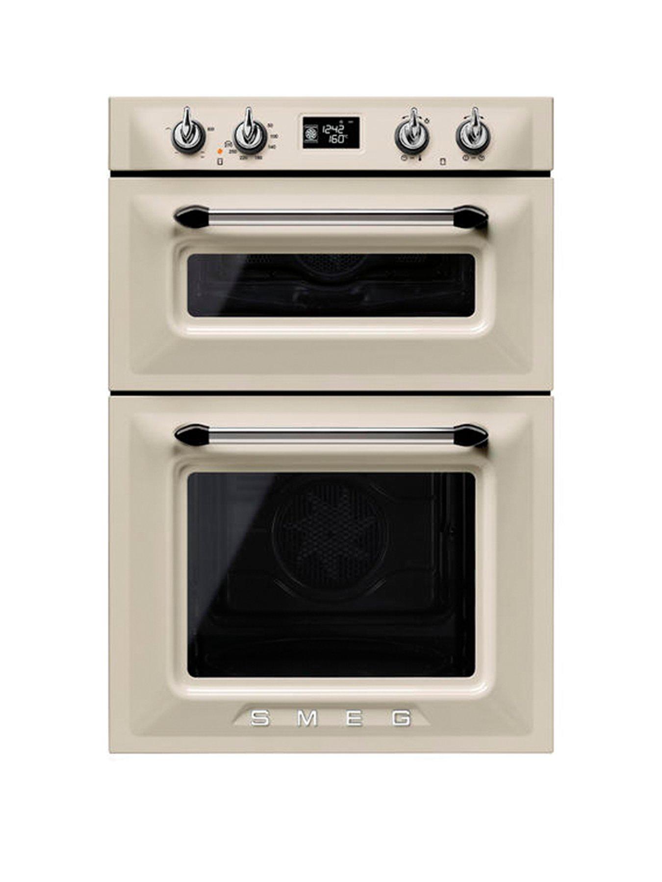 Smeg Dosf6920P 60Cm Built-In Double Electric Oven - Cream