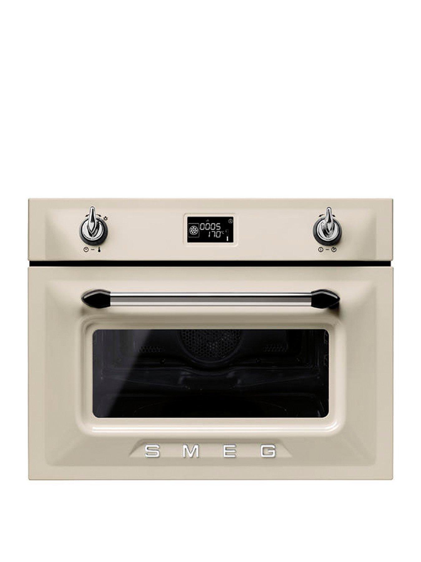 Smeg Sf4920Mcp 45Cm Built-In Single Electric Oven – Cream