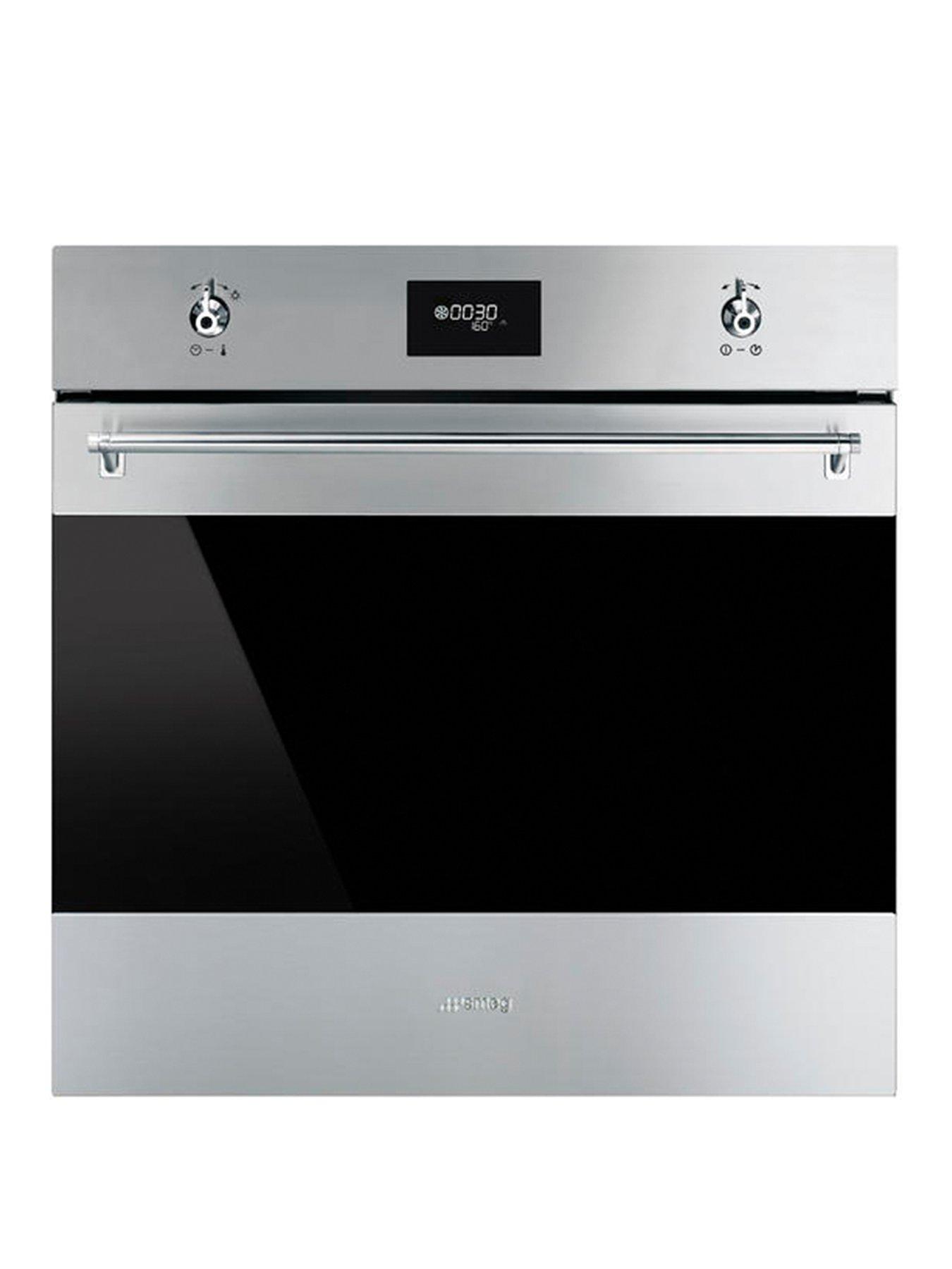 Smeg Sf6371X 60Cm Built-In Classic Single Electric Fan Oven With Grill - Stainless Steel