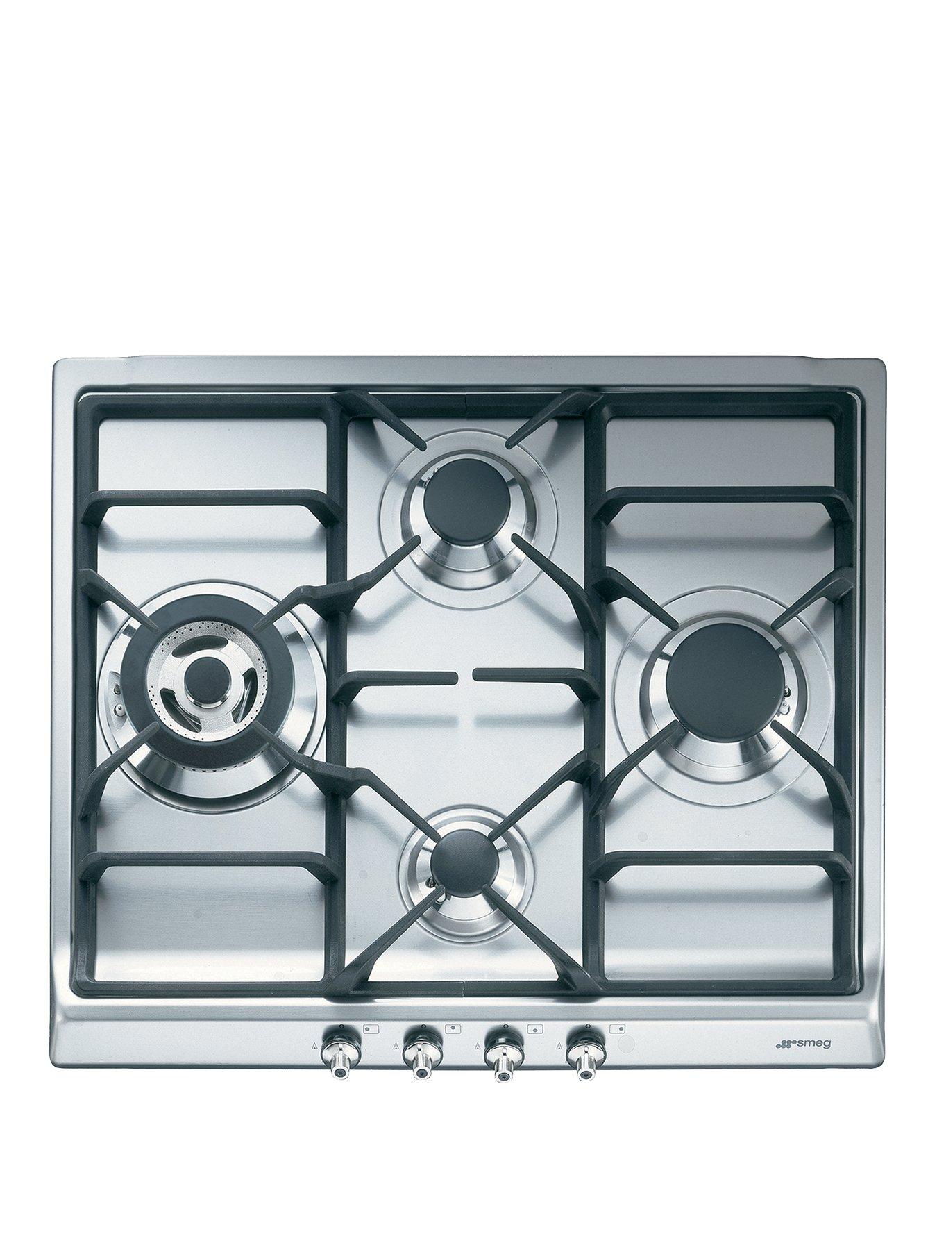 Smeg Ser60Sgh3 60Cm Built-In Classic Gas Hob - Silver