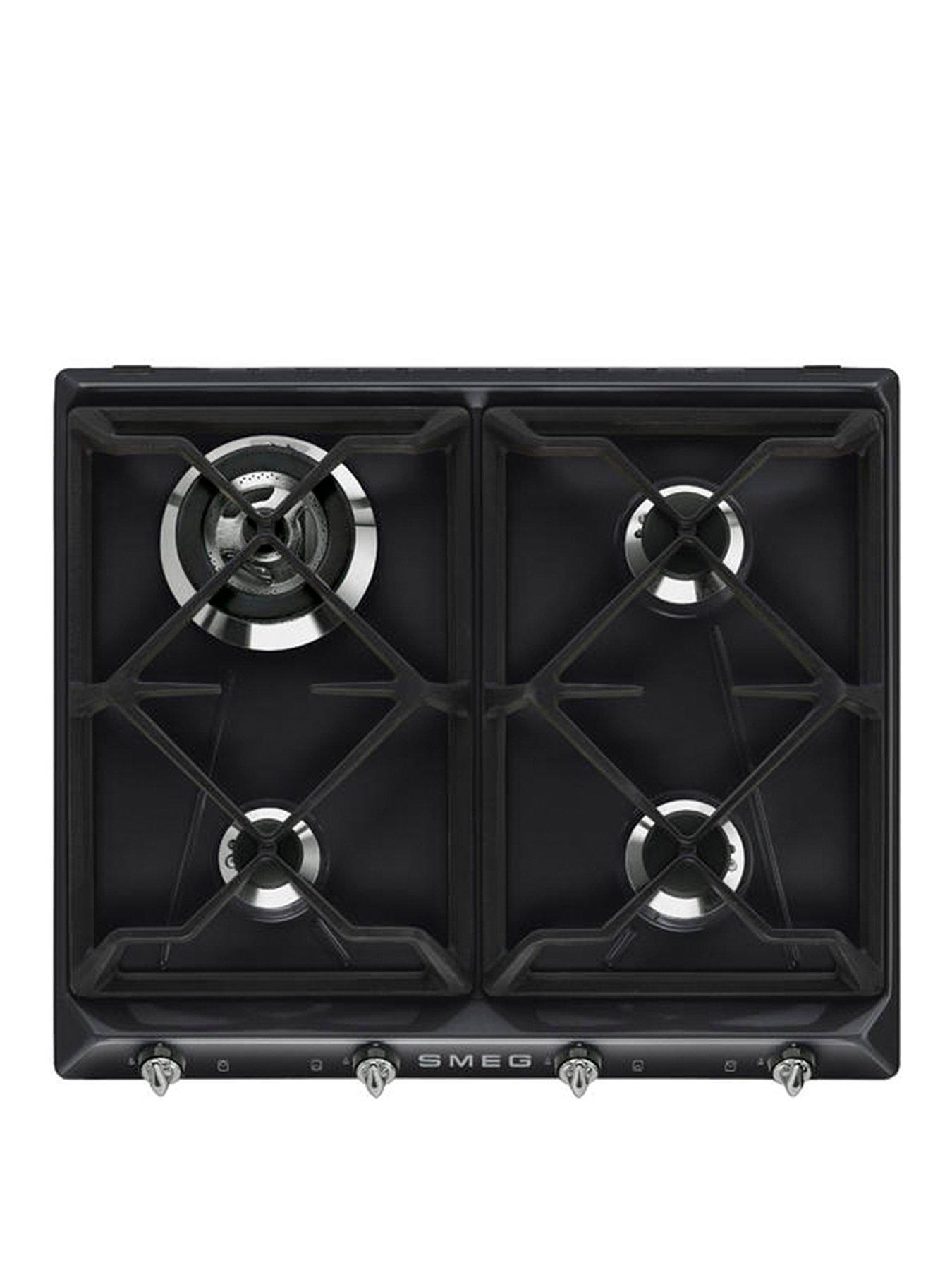 Smeg Sr964Ngh 60Cm Built-In 4-Burner Gas Hob – Black