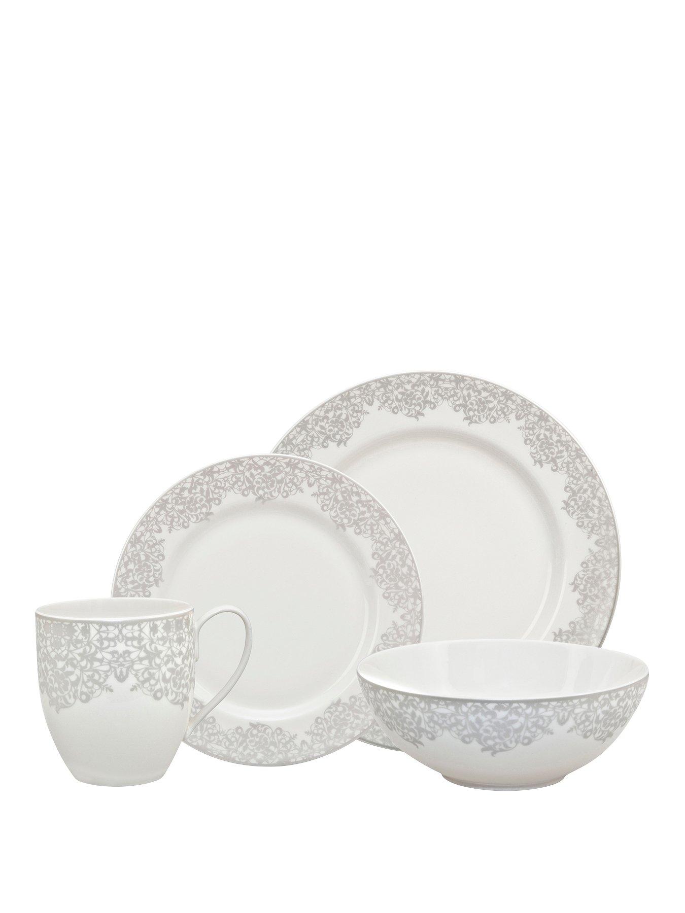 Monsoon Denby Filigree 16 Piece Boxed Dinner Set Very Co Uk A monsoon dinner/ 18 aug. denby filigree 16 piece boxed dinner set