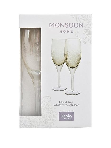monsoon-denby-lucille-gold-white-wine-glasses