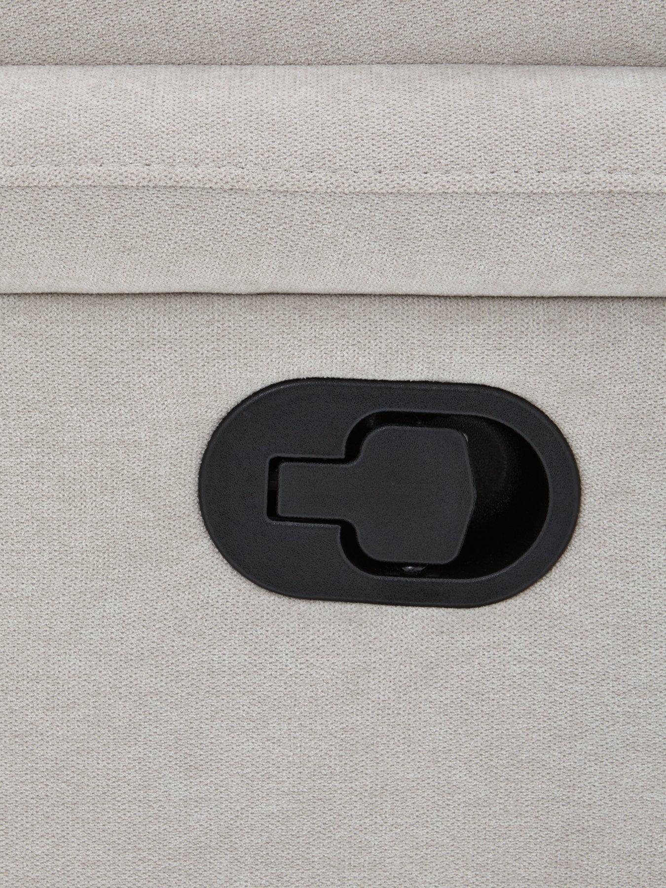 Image 4 of 5 of The Very Collection Albion Chenille 3 Seater High Back Manual Recliner Sofa - FSC&reg; Certified