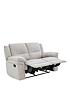  image of albion-fabric-2-seater-manual-recliner-sofa