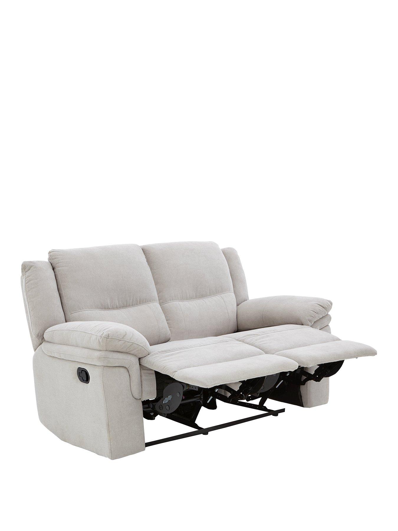 Image 2 of 4 of undefined Albion Fabric 2 Seater High Back Manual Recliner Sofa
