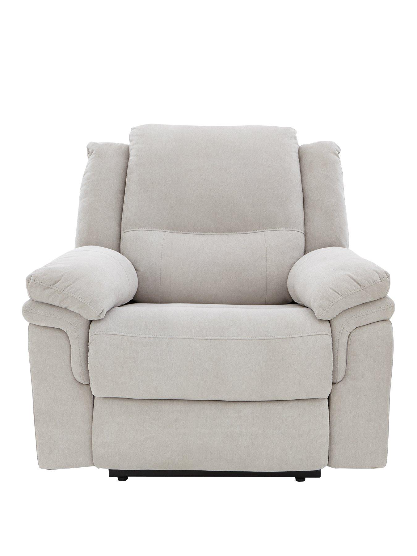 Image 1 of 4 of undefined Albion Fabric High Back Manual Recliner Armchair