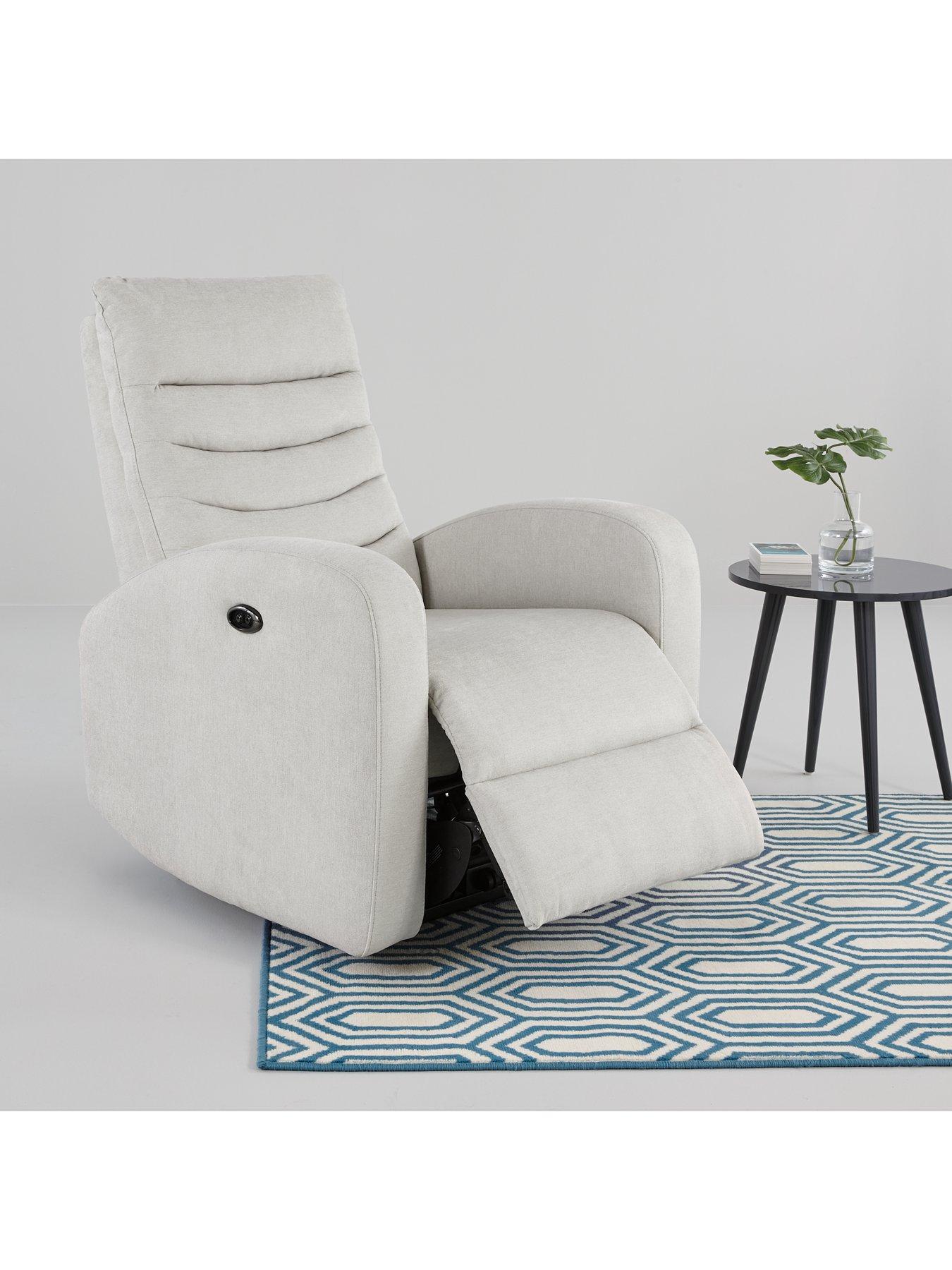 Savas Fabric Power Recliner Chair Very Co Uk