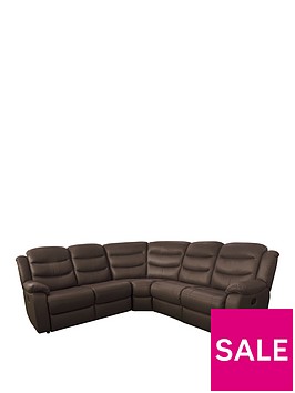 rothburynbspluxury-fauxnbspleather-manual-recliner-corner-group-sofa