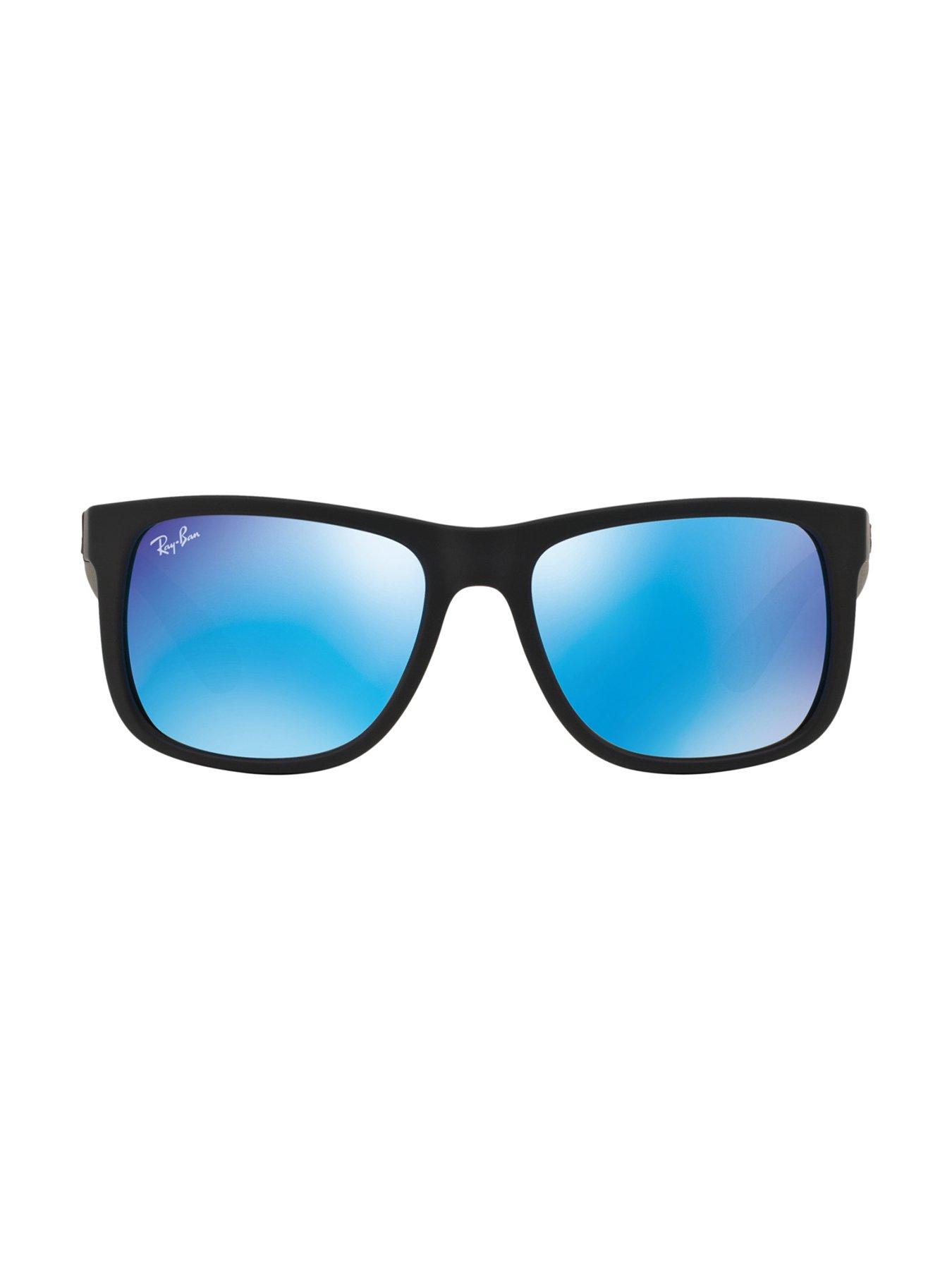 Ray-Ban ORB4165 Justin Square Sunglasses Black Very