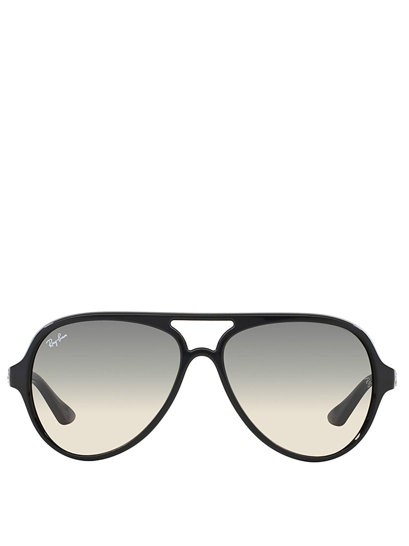 Image 4 of 4 of Ray-Ban RB4125 Cats 5000 Aviator Sunglasses - Black
