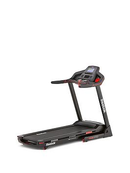 Reebok Gt50 One Series Treadmill - Black With Red Trim