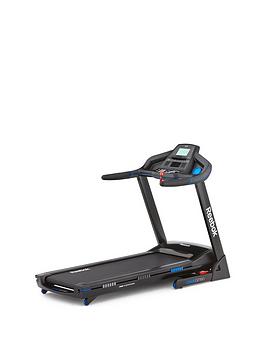 Reebok Gt60 One Series Treadmill - Black With Blue Trim